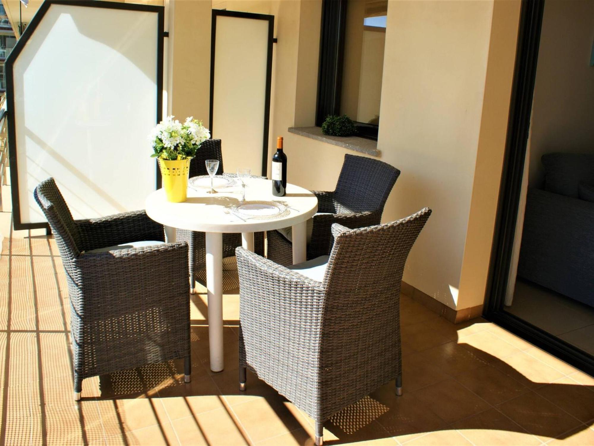 Apartamento En Roses A 2 Min De La Playa Con Vistas Al Mar Av-18 Χιρόνα Εξωτερικό φωτογραφία