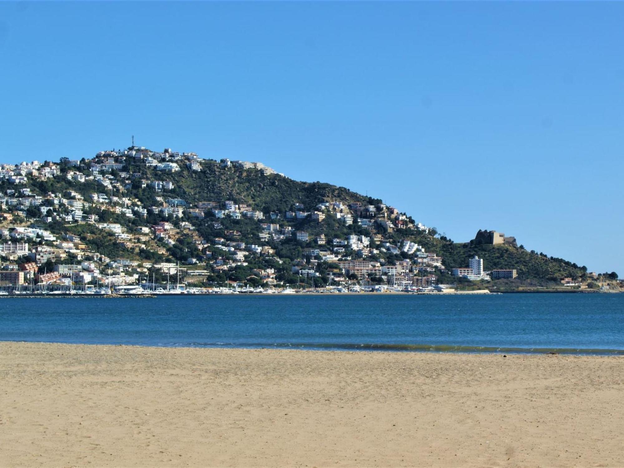 Apartamento En Roses A 2 Min De La Playa Con Vistas Al Mar Av-18 Χιρόνα Εξωτερικό φωτογραφία